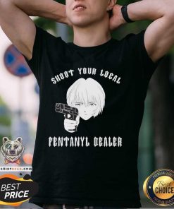 Official Ayanami Rei Shoot Your Local Fentanyl Dealer T-Shirt