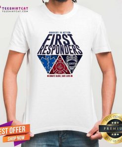 Official Bravery In Action First Responders 2024 T-Shirt