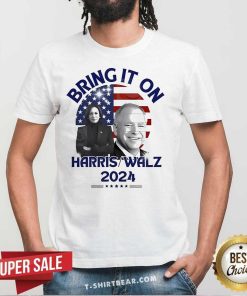 Official Bring It On Harris Walz 2024 T-Shirt