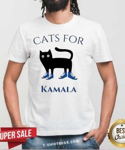 Official Cats For Kamala Harris 2024 Cats Socks Kamala T-Shirt