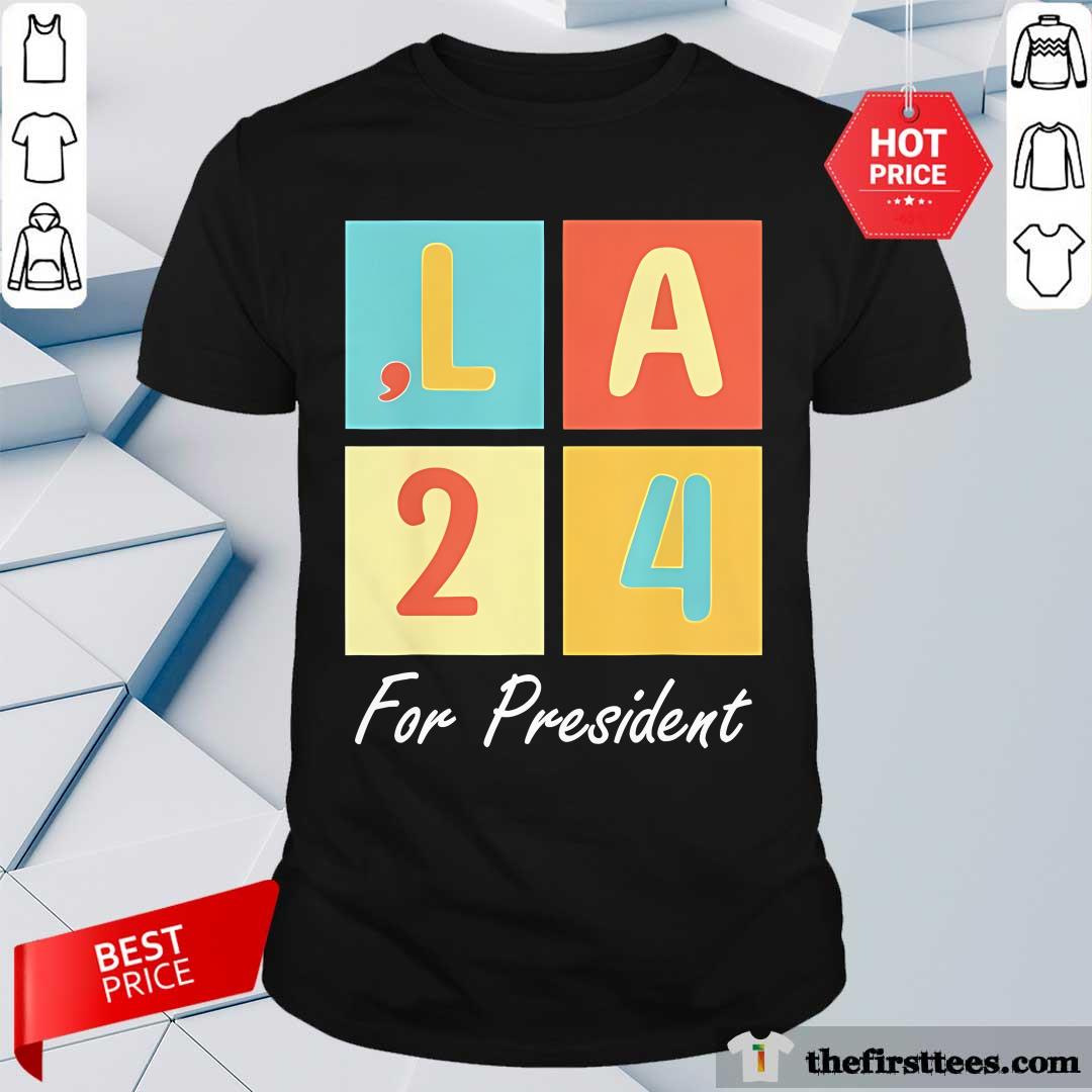 Shirt Official Comma La Kamala Harris 2024 For President T-Shirt