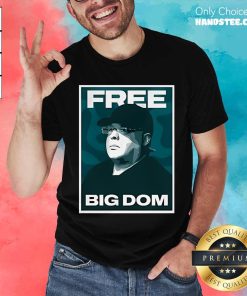 Official Design Dom Disandro Philadelphia Eagles Free Big Dom T-Shirt