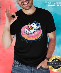 Official Donut Worry Be Happy Snoopy T-Shirt