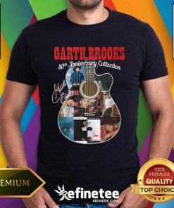 Official Garth Brooks 40th Anniversary Collection Signature T-Shirt
