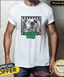 Official Green Day Film Strip Dog T-Shirt