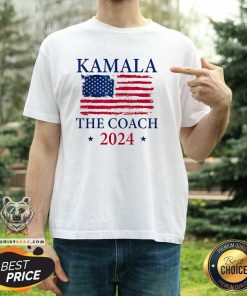 Official Kamala And The Coach America Flag 2024 T-Shirt