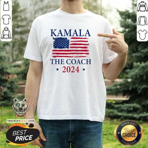 Official Kamala And The Coach America Flag 2024 T-Shirt
