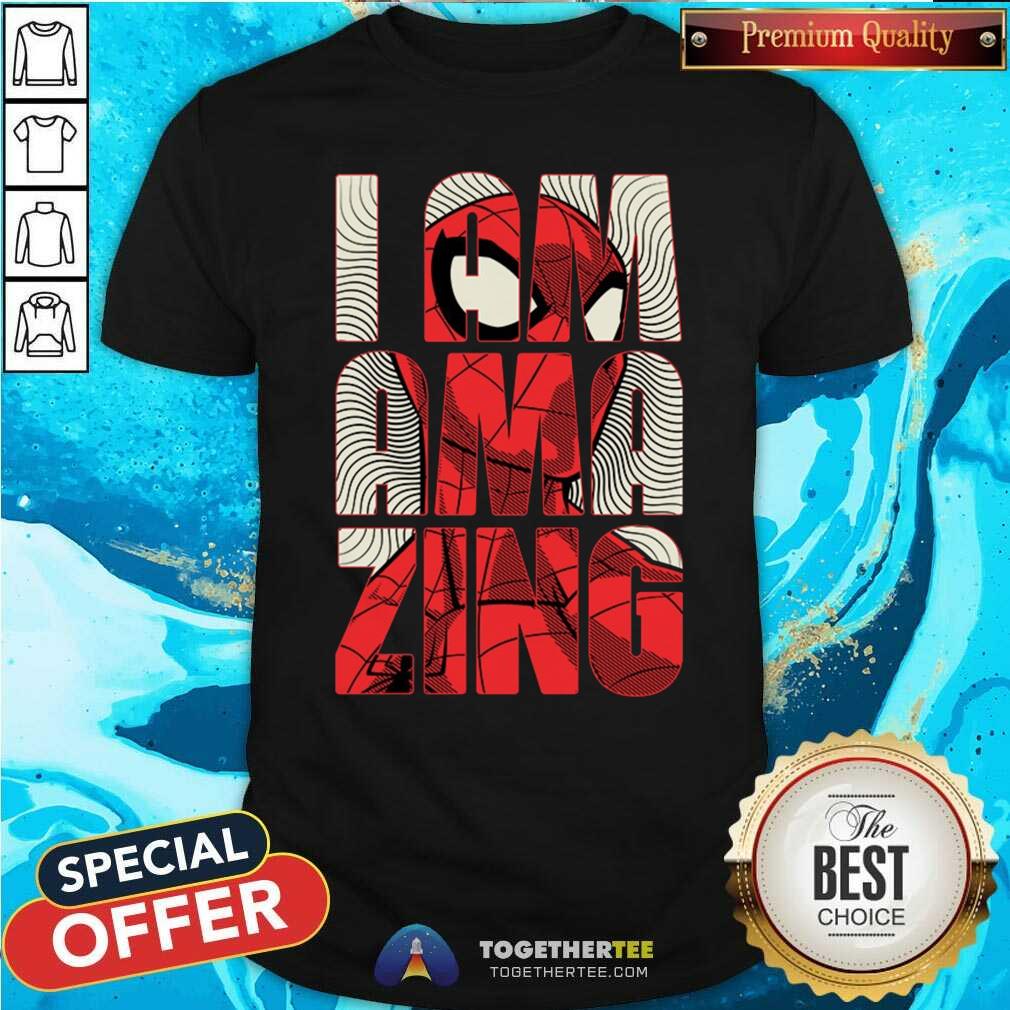 Shirt Official Marvel I Am Amazing T-Shirt