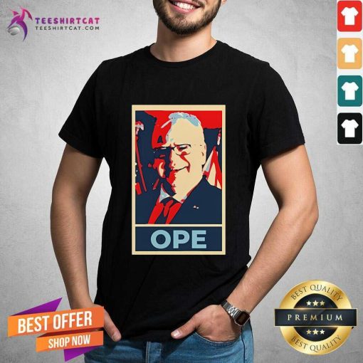 Official Minnesota Harris Walz Ope Hope T-Shirt