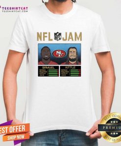 Official NFL Jam 49ers Samuel And Kittle T-Shirt