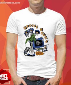 Official Office Hours Flowers T-Shirt