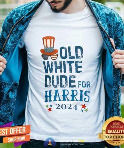 Official Old White Dude For Harris 2024 T-Shirt