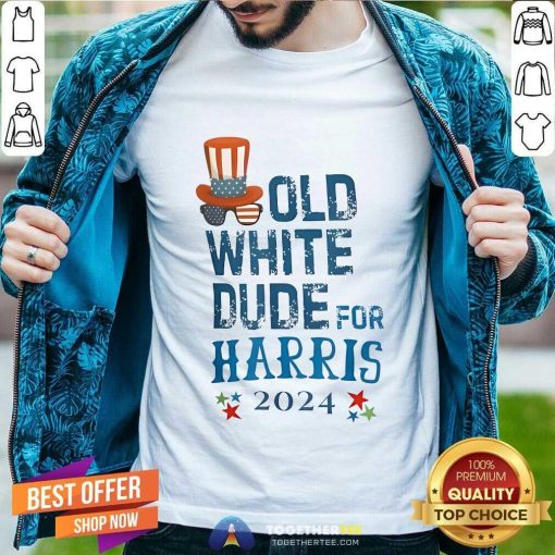 Official Old White Dude For Harris 2024 T-Shirt