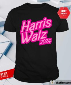 Official Pink Print Harris Walz ’24 President Kamala Harris T-Shirt