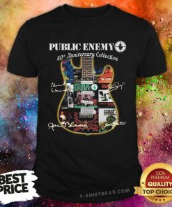 Official Public Enemy Hip Hop Group 40th Anniversary Collection T-Shirt