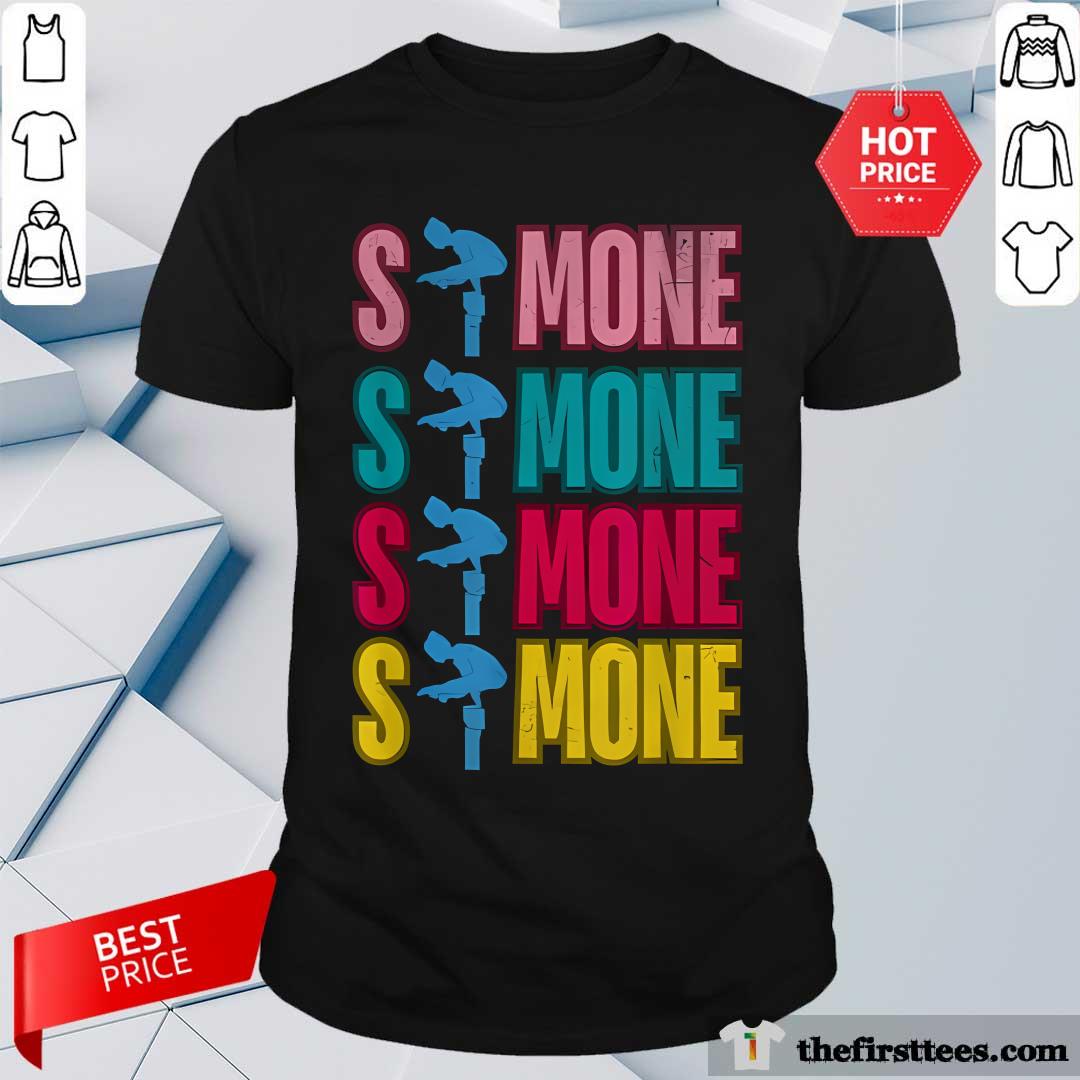 Shirt Official Simone T World Champion Boys And Girls T-Shirt
