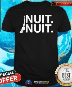 Official Stephs Waering Nuit Nuit Paris T-Shirt