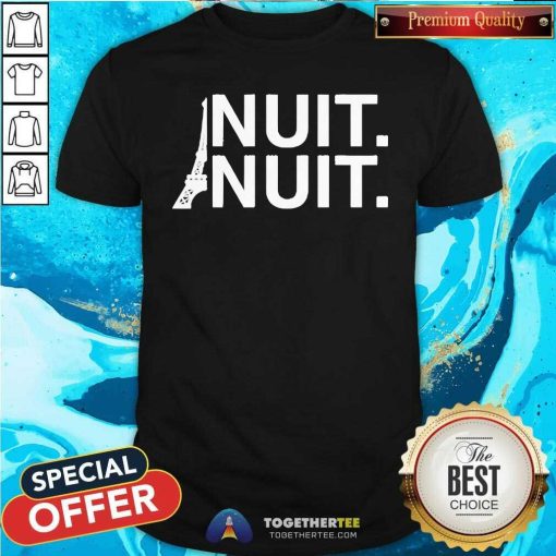 Official Stephs Waering Nuit Nuit Paris T-Shirt