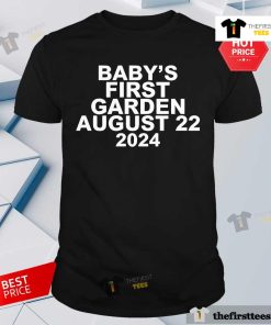 Official The Kid Laroi Wearing Baby’s First Garden August 22 2024 T-Shirt