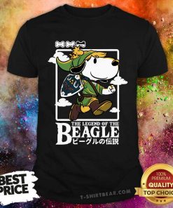Official The Legend Of The Beagle Link Snoopy T-Shirt