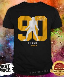 Official TJ Watt Action Number Silo T-Shirt
