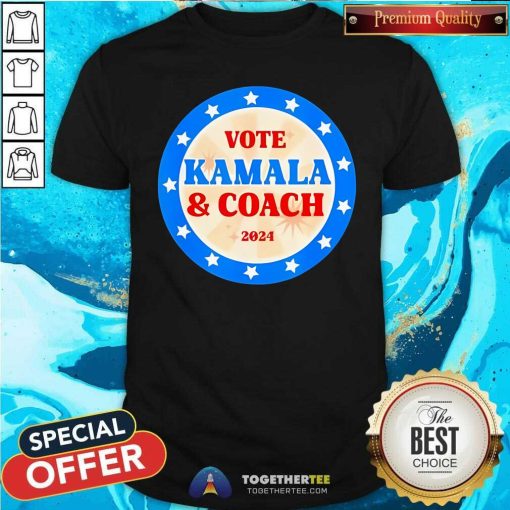 Official Vote Kamala Harris Tim Walz 2024 President Election Rally T-Shirt