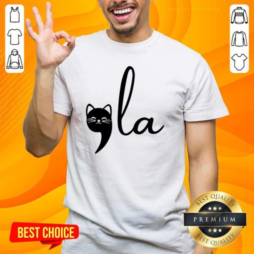 Original Comma La Cat Lady Kamala Harris T-Shirt