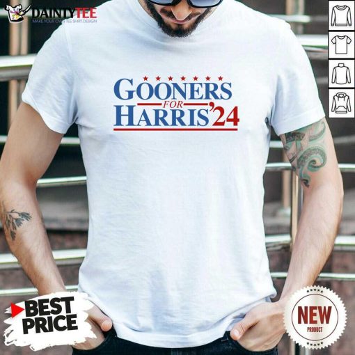 Original Gooners For Harris '24 T-Shirt