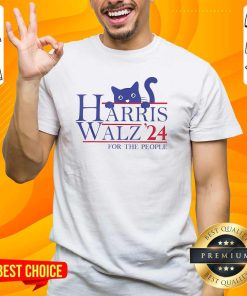 Original Harris Waltz 2024 For The People Funny Cat Lady Kamala 2024 T-Shirt