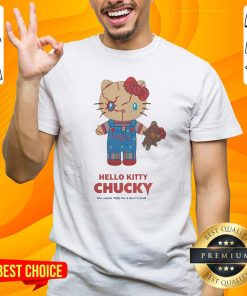 Original Hello Kitty Chucky Best Friend Ringer T-Shirt