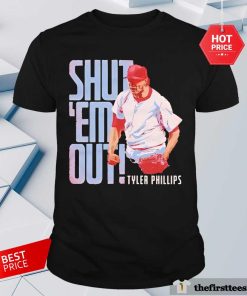 Original Shut ’Em Out Tyler Phillips Philadelphia Phillies T-Shirt
