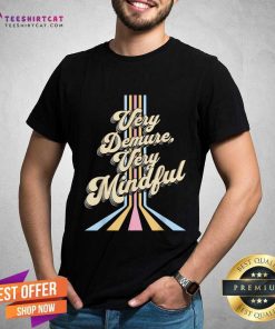 Original Very Demure Very Mindful Trend Women Rainbow T-Shirt