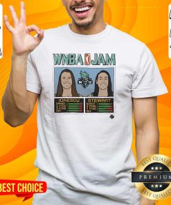 Original WNBA Jam Liberty Ionescu And Stewart T-Shirt