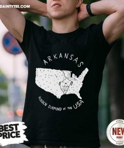 Premium Arkansas Hidden Diamond Of The USA T-Shirt