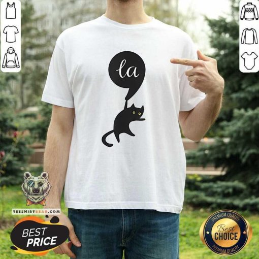 Premium Cat Comma La Kamala Harris For President 2024 Election T-Shirt