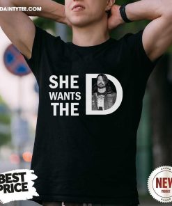 Premium Dave Grohl She Wants The D T-Shirt