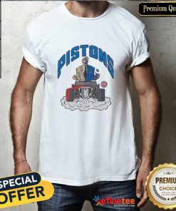 Premium DC Comics Two-Face X Detroit Pistons T-Shirt