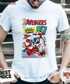Premium Disney 100 Mickey Mouse And Friends Marvel Avengers T-Shirt