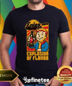 Premium Fallout Enjoy An Explosion Of Flavor Nuka Cola T-Shirt