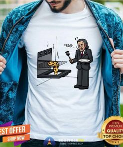 Premium Funny Melting Pizza T-Shirt