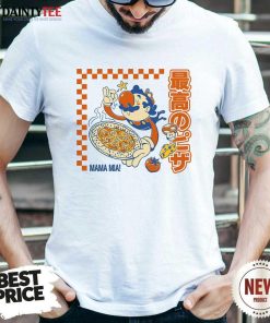Premium Mario Pizza Time Mama Mia T-Shirt