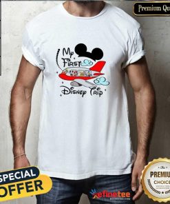 Premium Mickey Mouse My First Disney Trip T-Shirt
