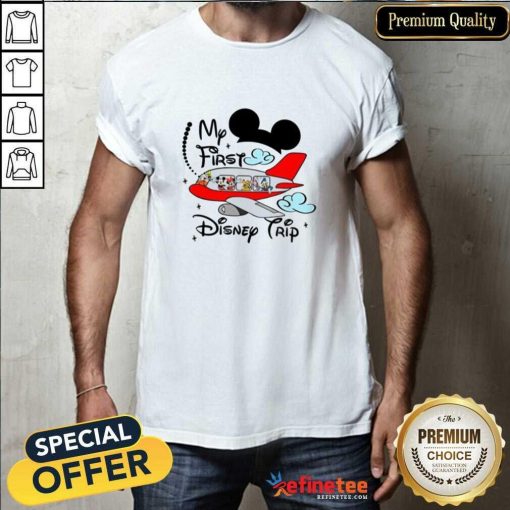 Premium Mickey Mouse My First Disney Trip T-Shirt