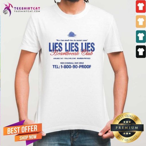 Premium Morgan Wallen Lies Lies Lies T-Shirt