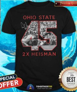 Premium Ohio State Archie Griffin 2X Heisman T-Shirt