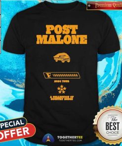 Premium Post Malone F1 Trillion Tour 2024 T-Shirt