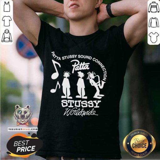 Premium Stussy X Patta Sound Connection T-Shirt