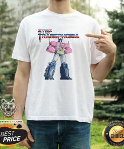 Premium Transformer Stop Transphobia T-Shirt