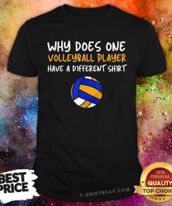Premium Why Does One Volleyball Player Have A Different T-Shirt