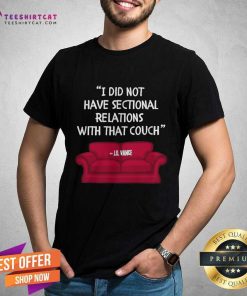 Pretty JD Vance Couch T-Shirt